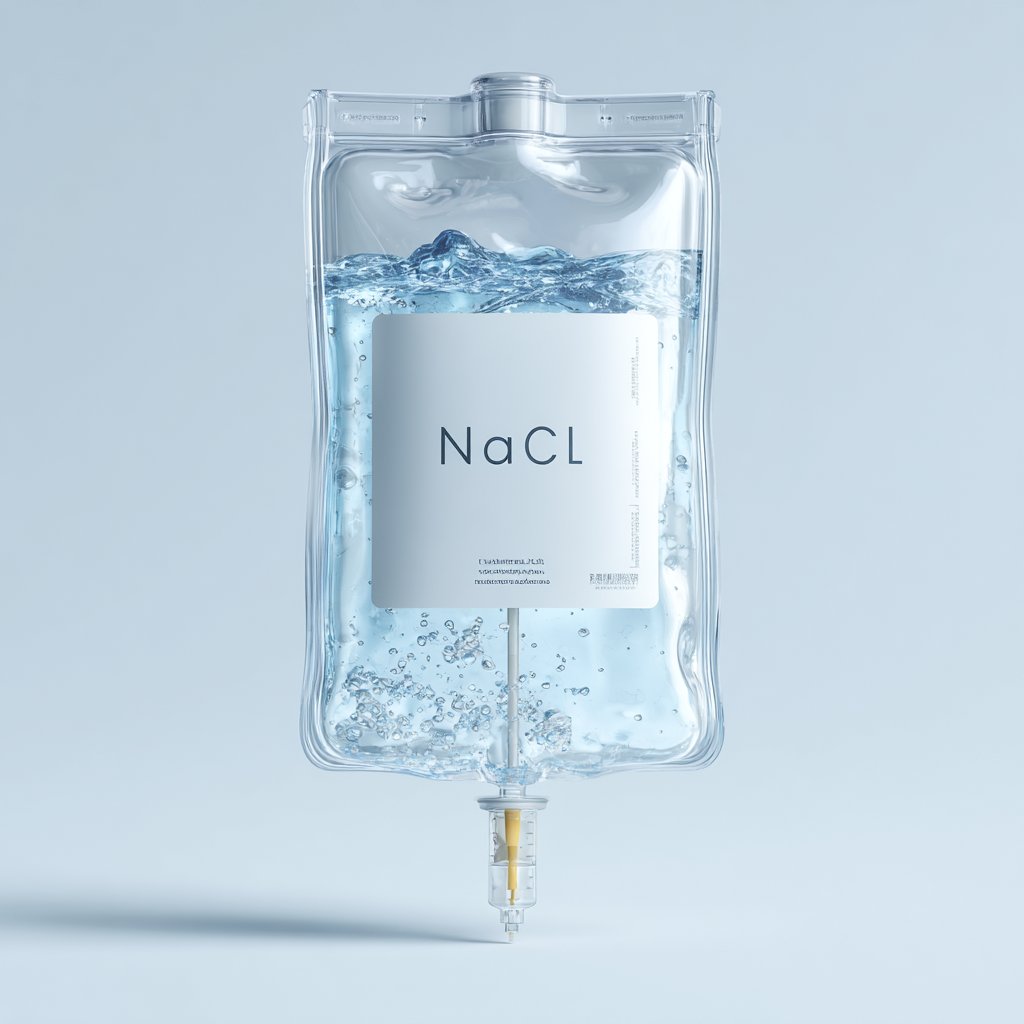Poche de perfusion NaCl